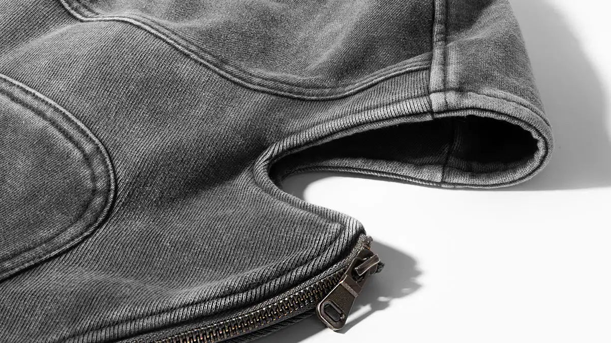 Rock Eye-Cutout Zip Hoodie