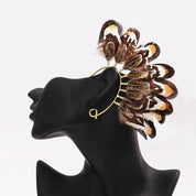 Feather earring