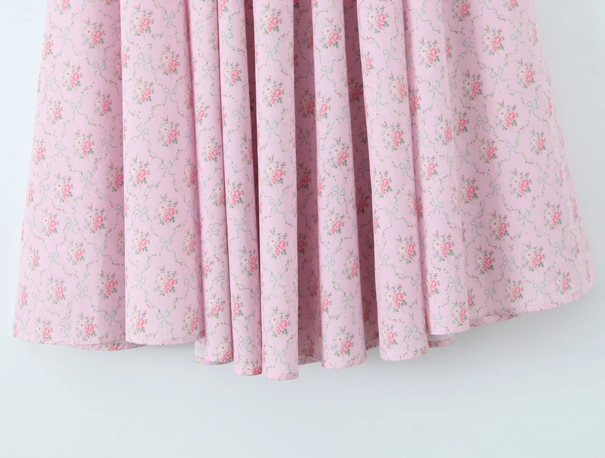 Yaara- Vintage Style Maxi Dress