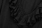 HI Rustic Long-Sleeve Dress
