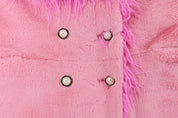 Pink Faux Fur Coat