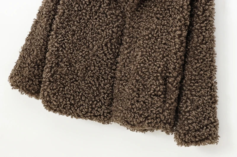 Brown Fur Coat MOM