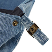 The Rafi Hat – Ripped Denim Beret