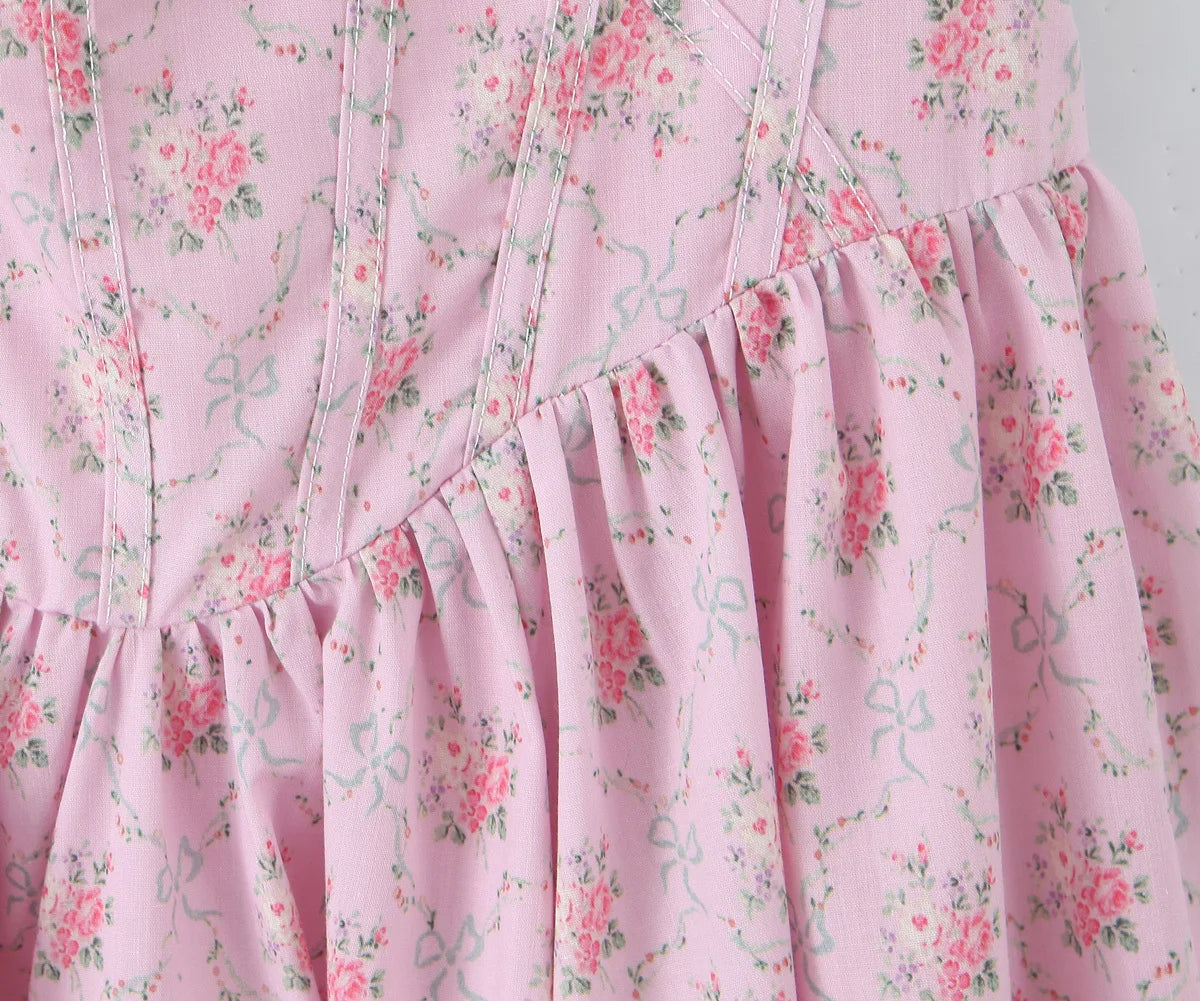 Yaara- Vintage Style Maxi Dress