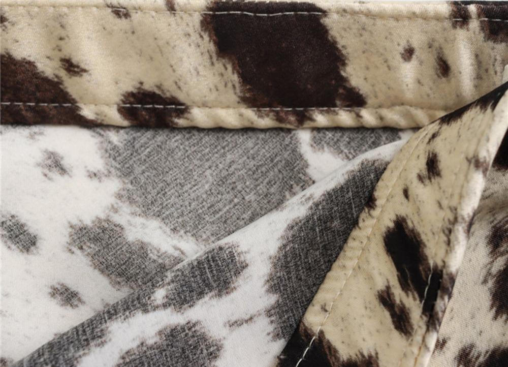Dalmatian Print Skirt