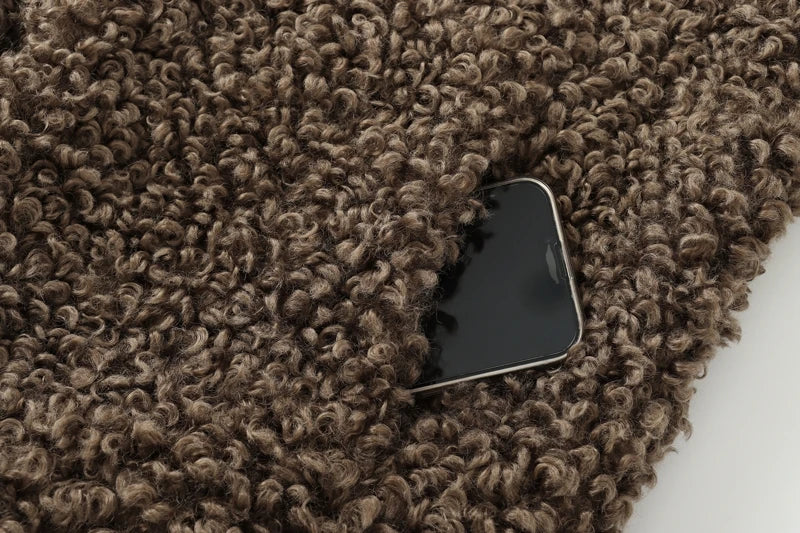 Brown Fur Coat MOM