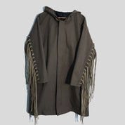 NOMADIC Brown Fringe Jacket