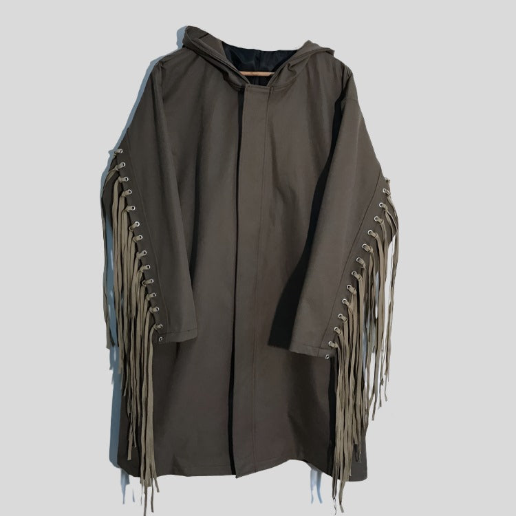 NOMADIC Brown Fringe Jacket