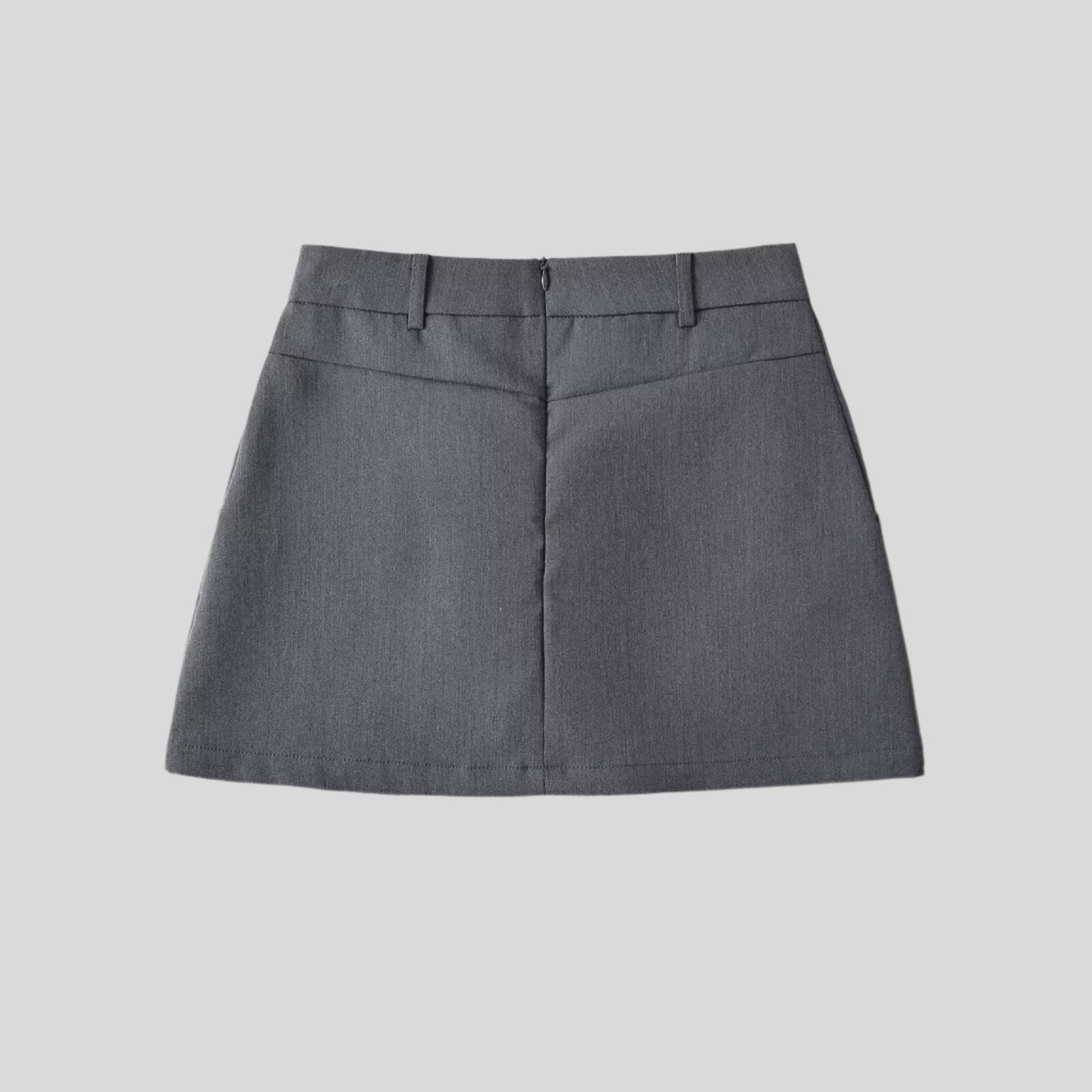 Classic Plain Mini Skirt