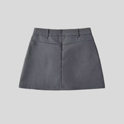 Classic Plain Mini Skirt