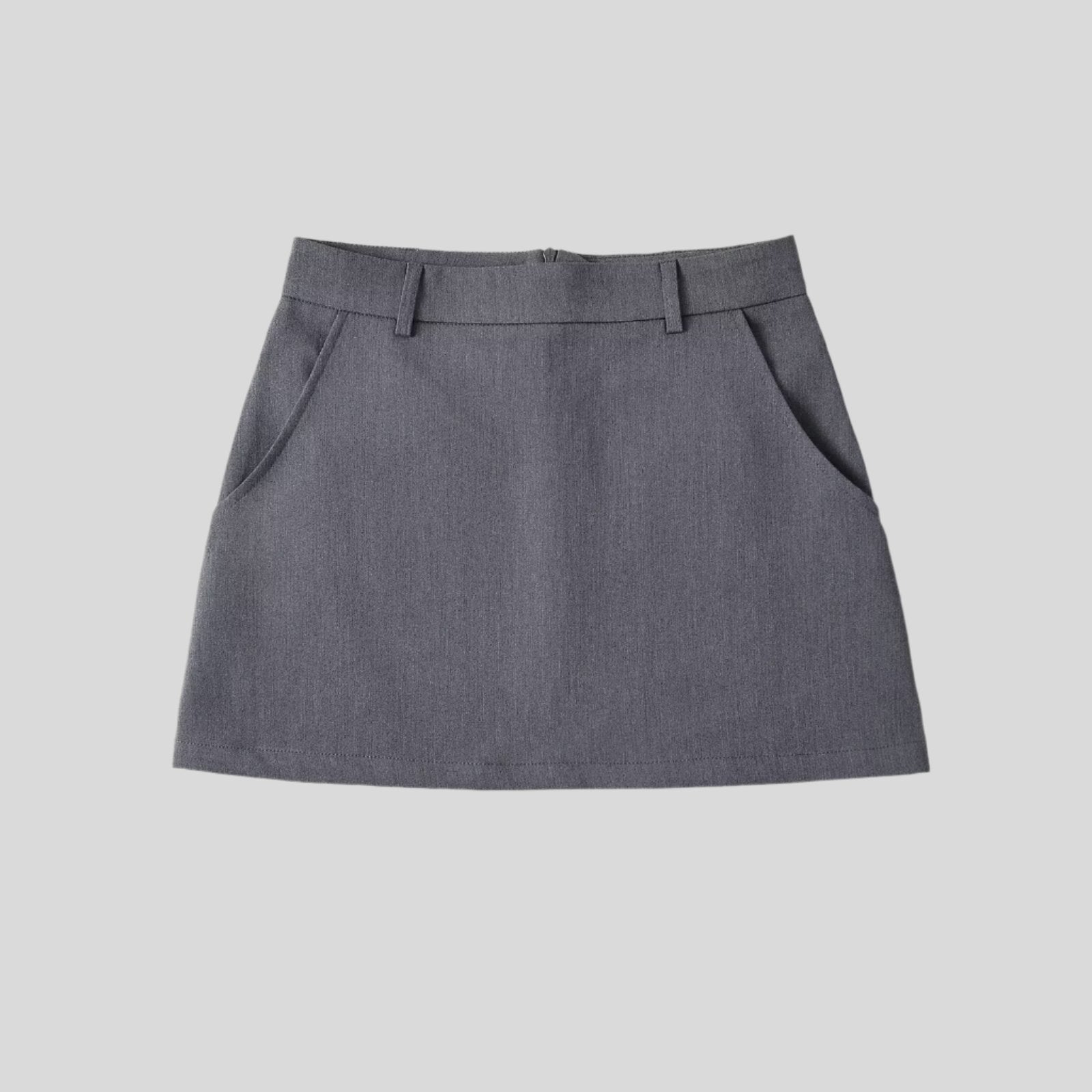 Classic Plain Mini Skirt