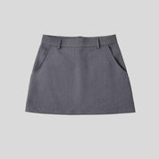 Classic Plain Mini Skirt