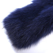 SO Blue Fur Coat