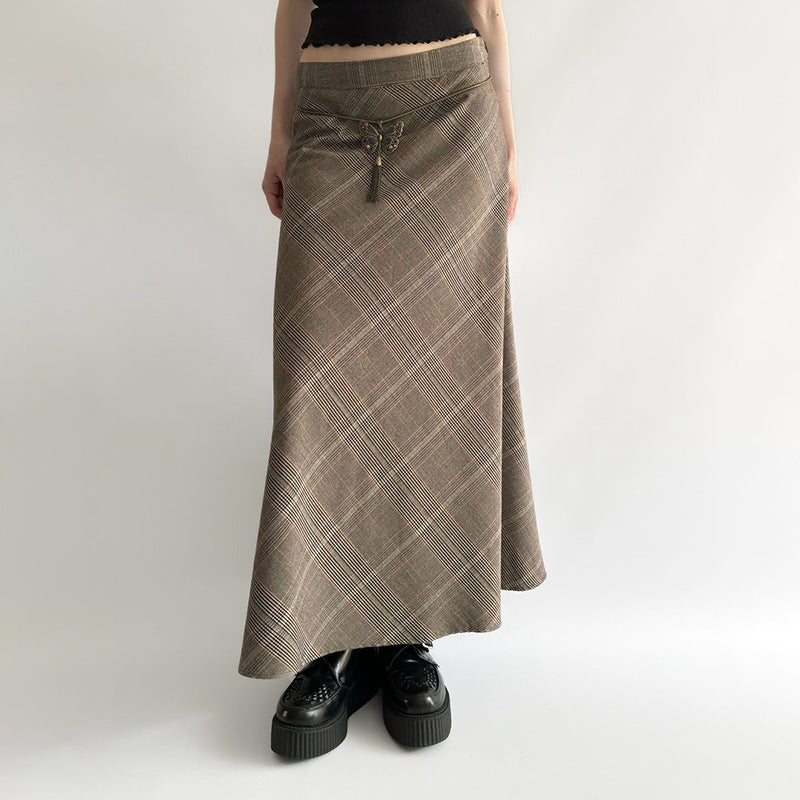 BO Classic Brown Maxi Skirt