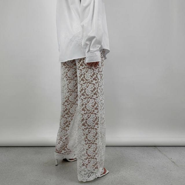 GO Lace Mesh Pants
