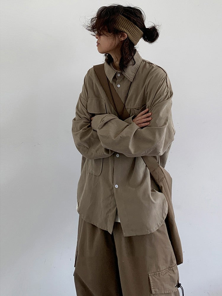 Loose Pocket Shirt