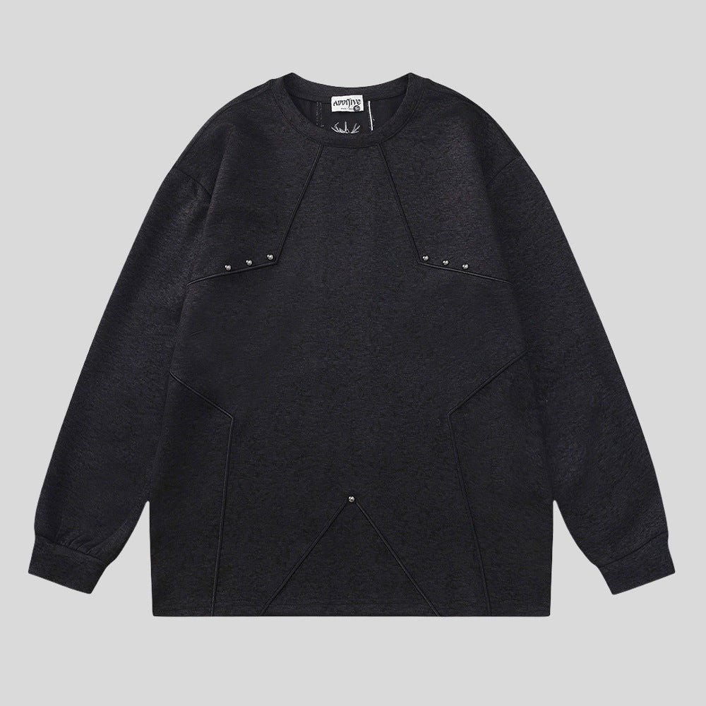 Star-Embroidered Sweatshirt