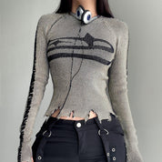 G Grey Fitted Knit