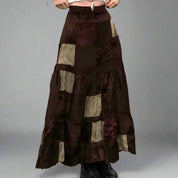 YO Vintage Velvet Skirt