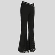 Mag Stud-Lace Flare Pants