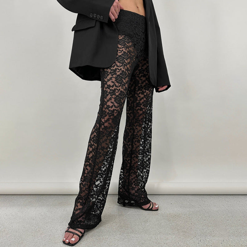 GO Lace Mesh Pants