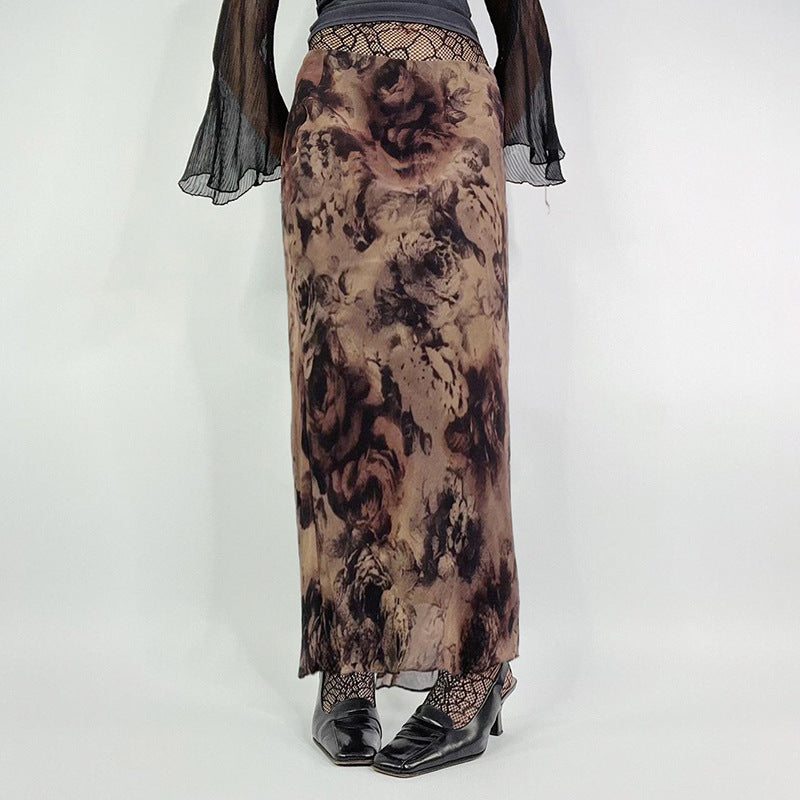 Dark Maxi Skirt