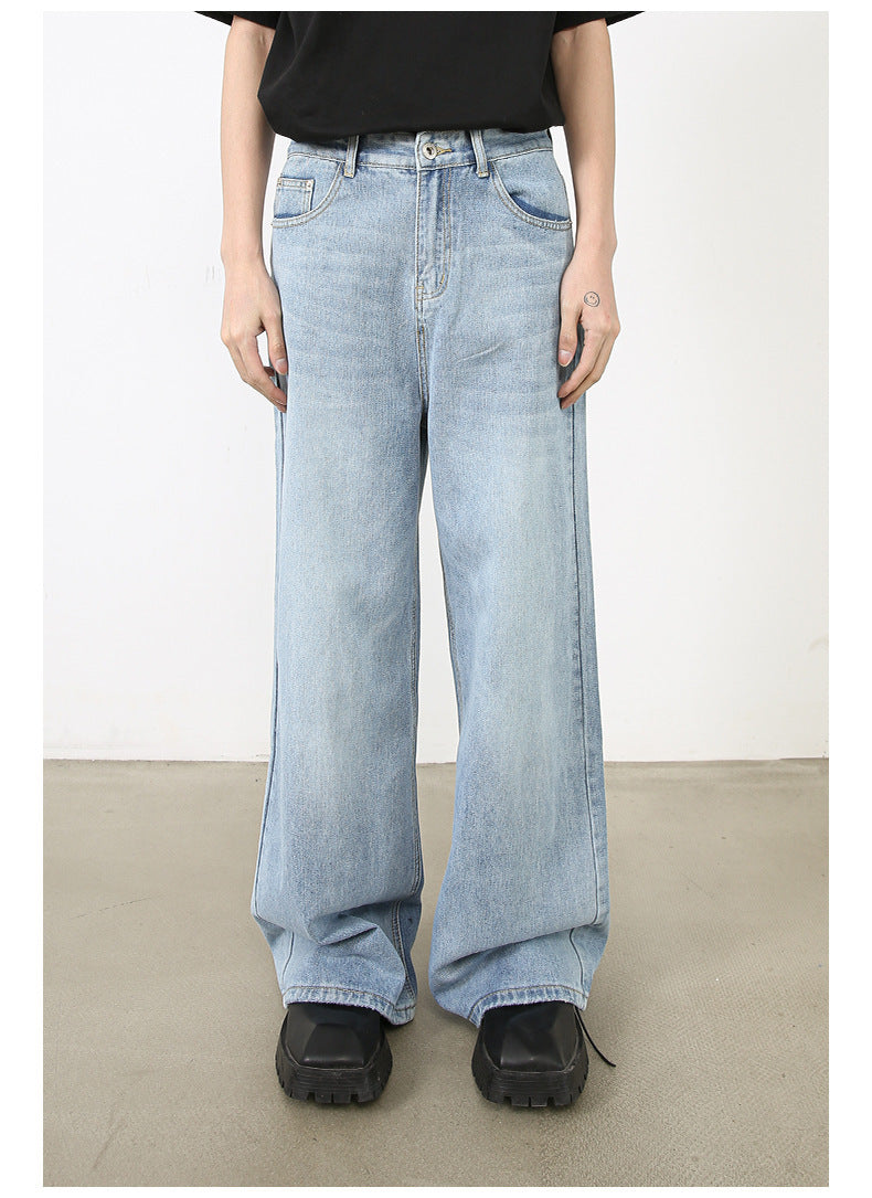 European-Style Flared Jeans