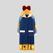 Open Onesie with Animal Embroidery