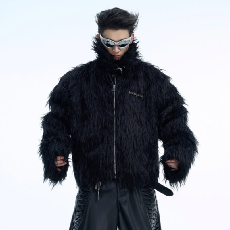 COCO Black Fur Coat