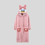 Open Onesie with Animal Embroidery