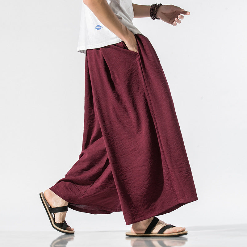 Shanti Wide Cotton Pants