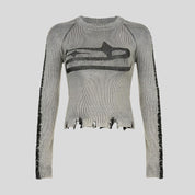 G Grey Fitted Knit