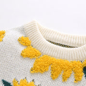 Sunflower Black-White Knit
