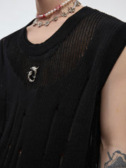 NOMADIC Torn Buckle Mesh Tank