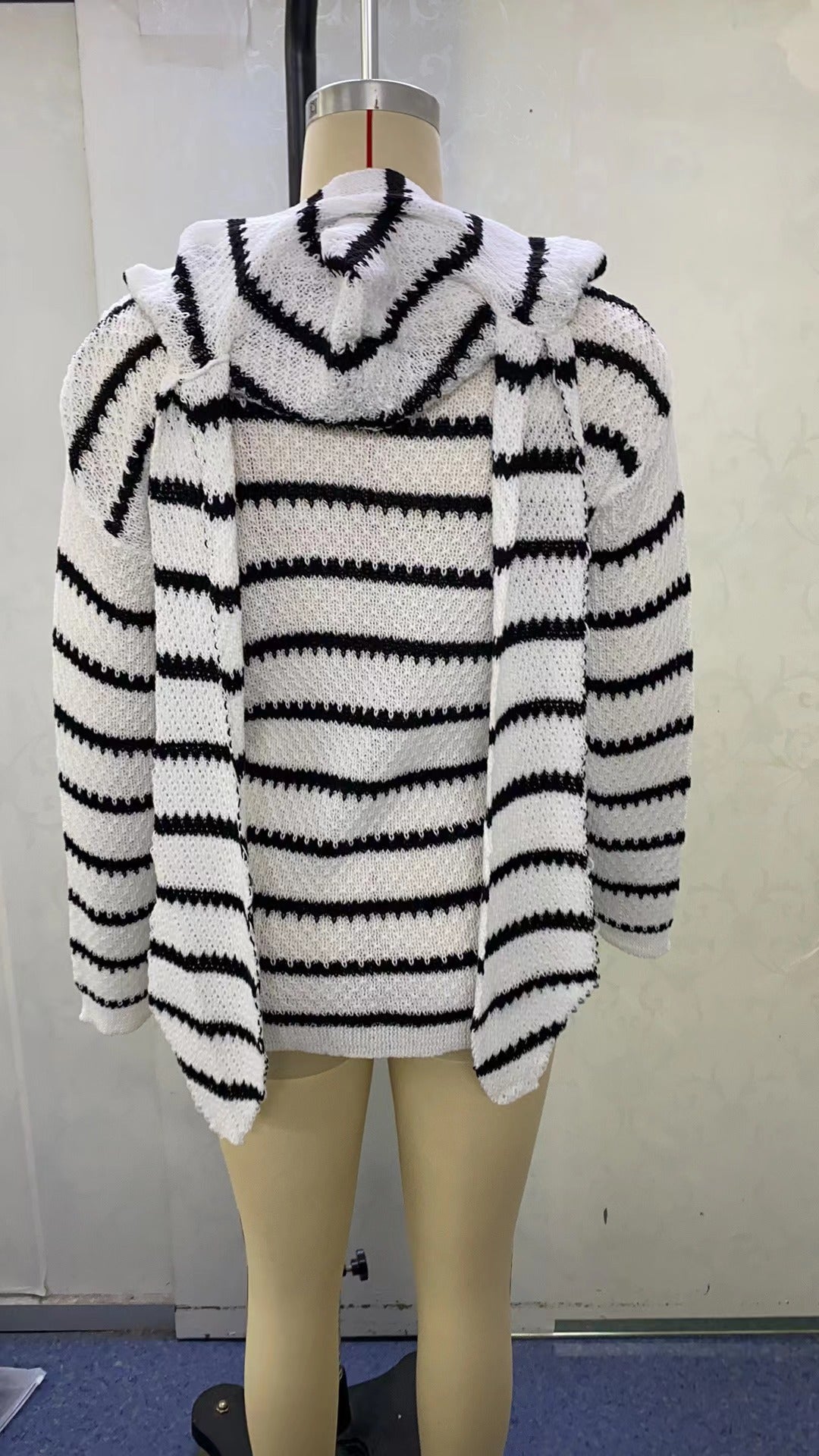 RI Bunny-Ear Stripe Knit