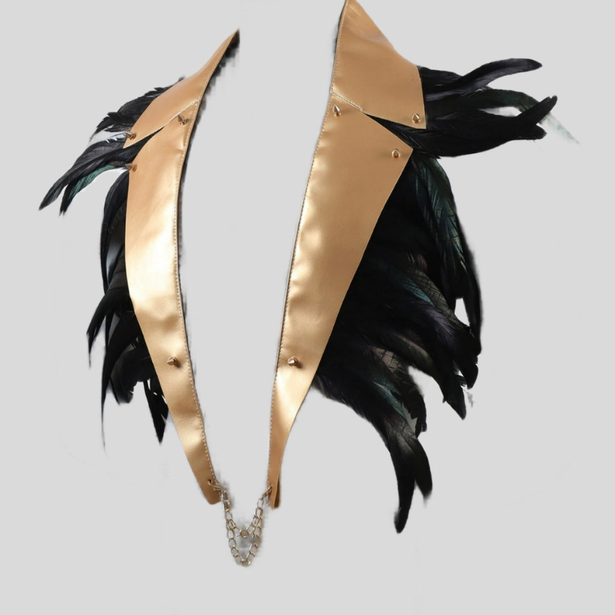 BURN Feather Vest