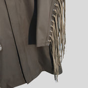 NOMADIC Brown Fringe Jacket