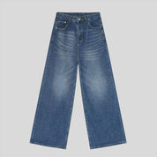 European-Style Flared Jeans