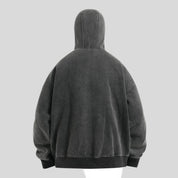 YU Hooded Face-Cover Hoodie