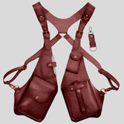 Leather Utility Vest
