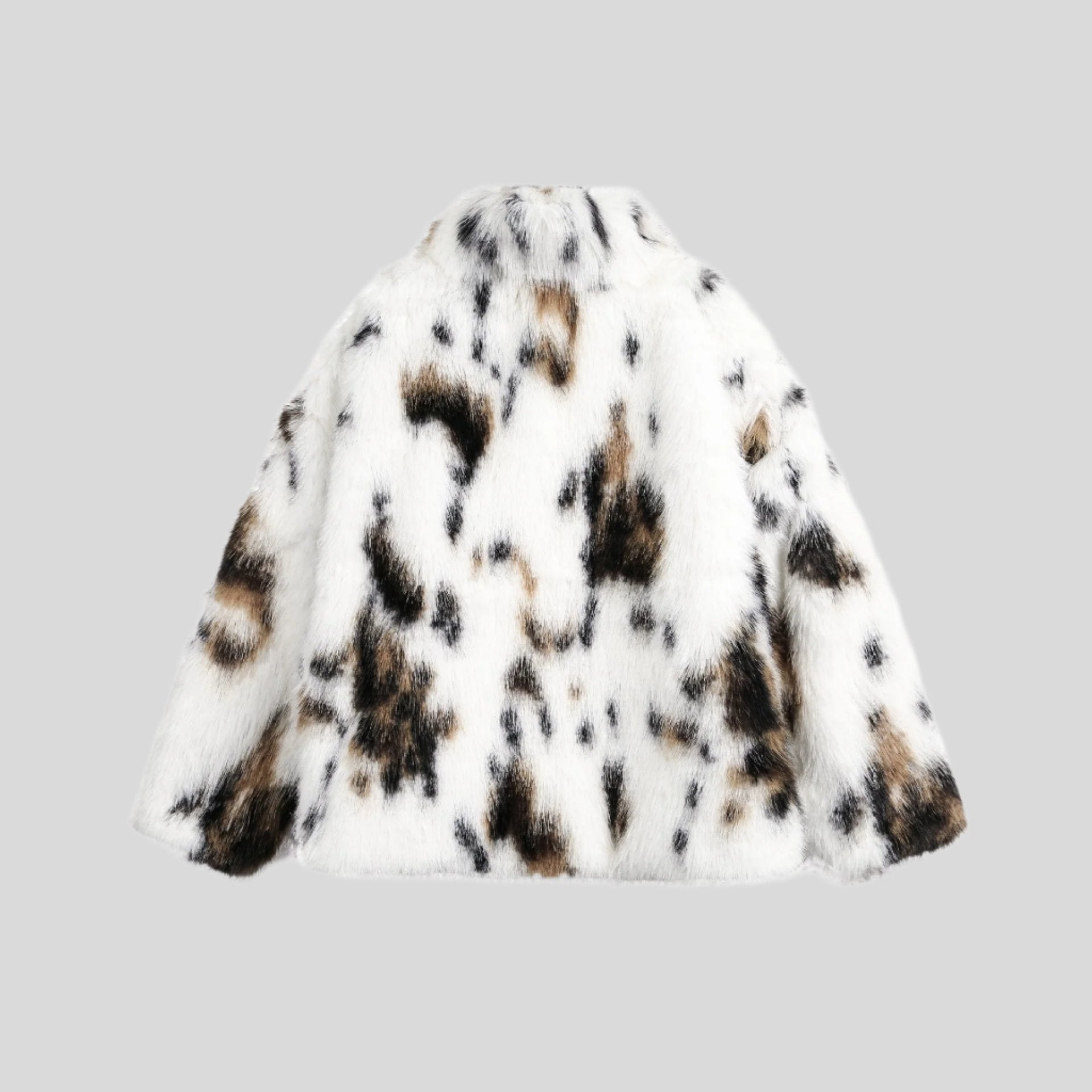 Dalmatian style fur coat model DD