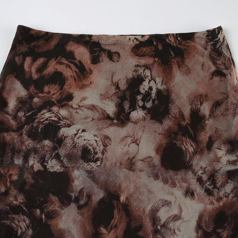 Dark Maxi Skirt