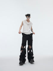NOMADIC Torn Buckle Mesh Tank