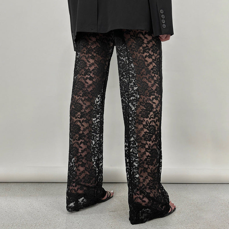 GO Lace Mesh Pants