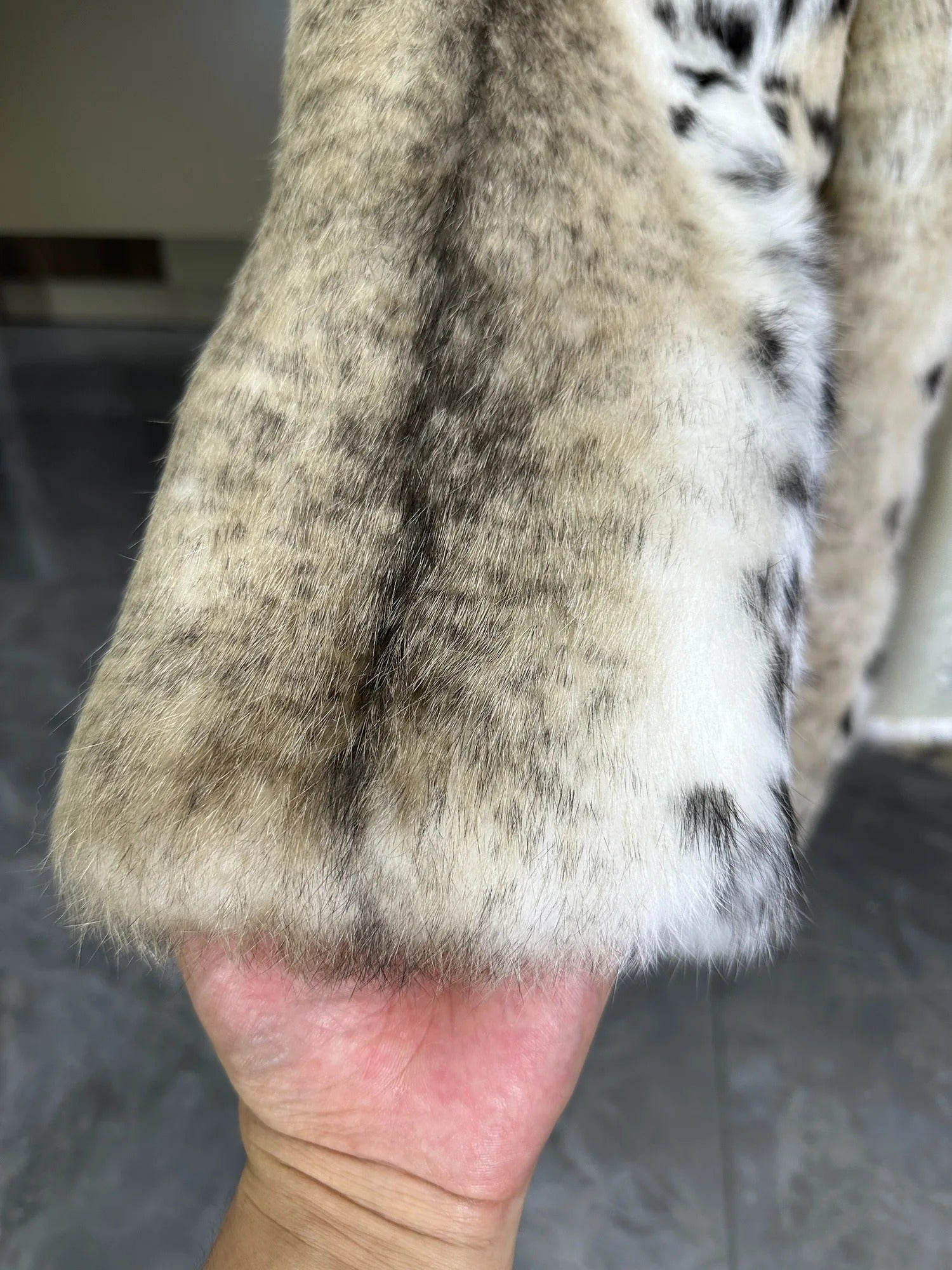 J Leopard Fur Jacket