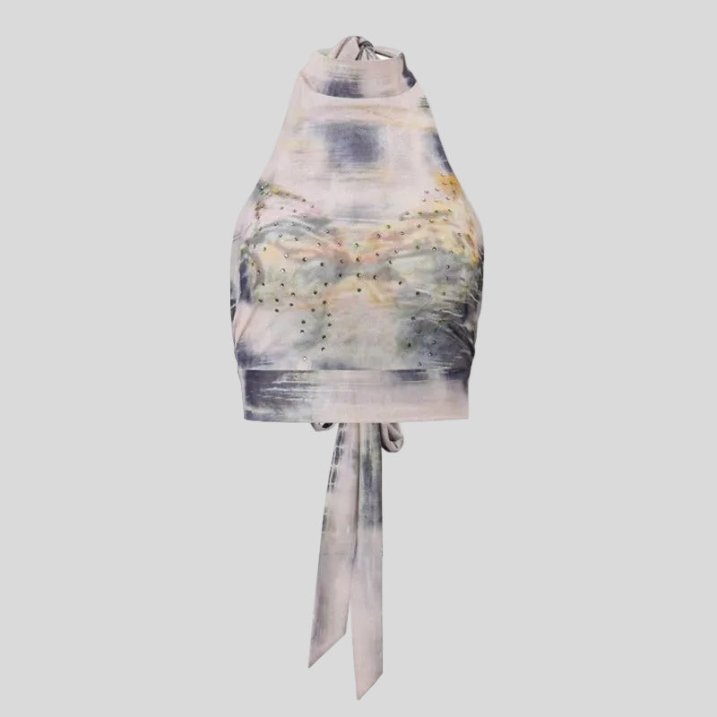 ZAYA Butterfly Tie Top