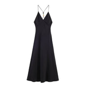 SIS Royal Blue Satin Dress
